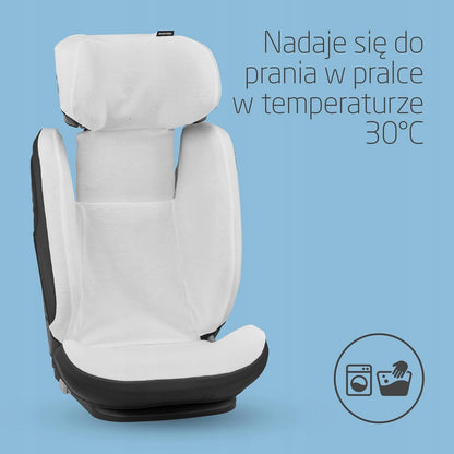 MAXI-COSI pokrowiec - RODIFIX S I-sIZE, biały pokrowiec letni do fotelika, pranie w 30°C