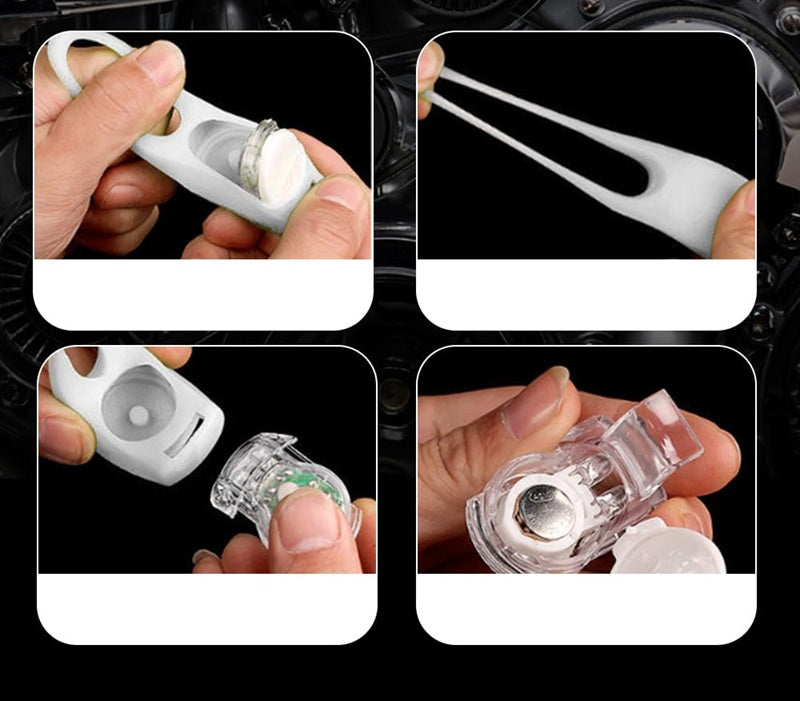 Lámpara LED impermeable de silicona HOVCEH para cochecito 1 pieza