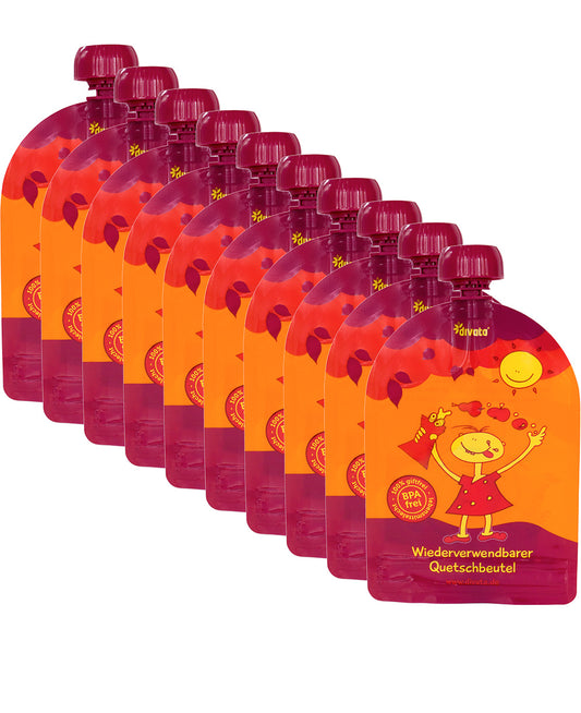 DIVATA MINI tubos bolsitas para puré x10 100ml