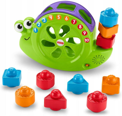FISHER-PRICE FRB88 caracol musical interactivo idioma alemán
