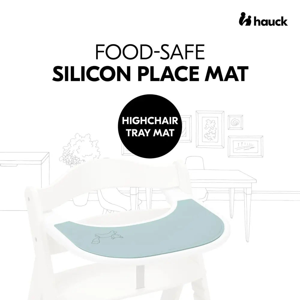 HAUCK TRAY MAT mata pod talerz do krzesła Hauck Alpha silikonowa, food-safe podkładka na krzesełko