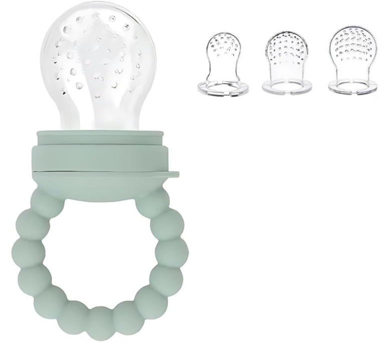 STONNY mordedor dispensador de frutas para bebés + 3 boquillas 3-24 meses