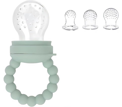 STONNY mordedor dispensador de frutas para bebés + 3 boquillas 3-24 meses