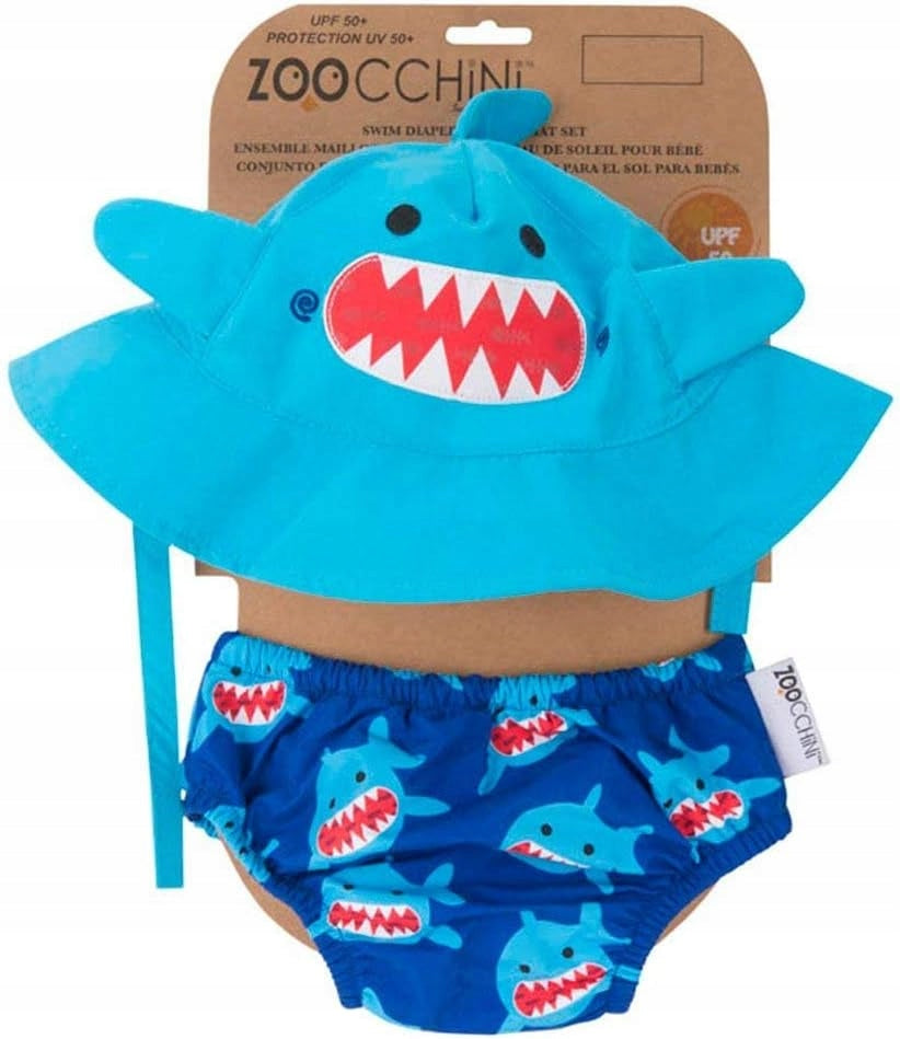 ZOOCCHINI pañal de baño + gorro 3-6 meses
