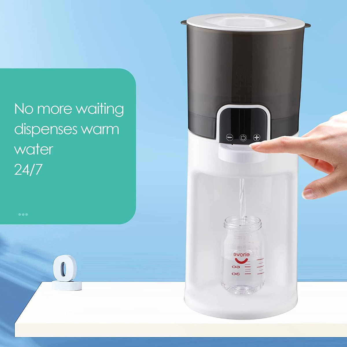 BELLABABY Calientabiberones Instantáneo calentador de agua