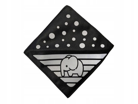 VELOTA reflectores con cierre de velcro para cochecito 12 x 12 cm 4 unidades SOL