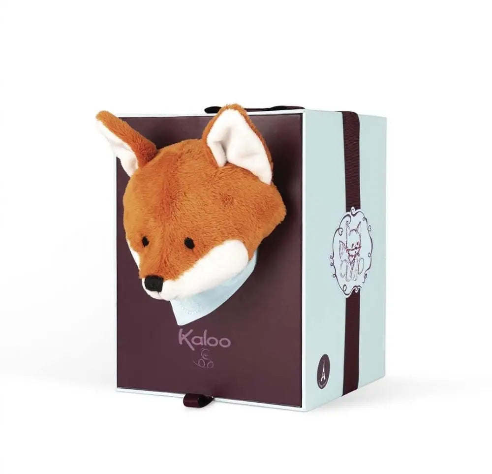 KALOO Les Amis pluszowa przytulanka Paprykowy Lisek 18 cm, miękka zabawka w pudełku