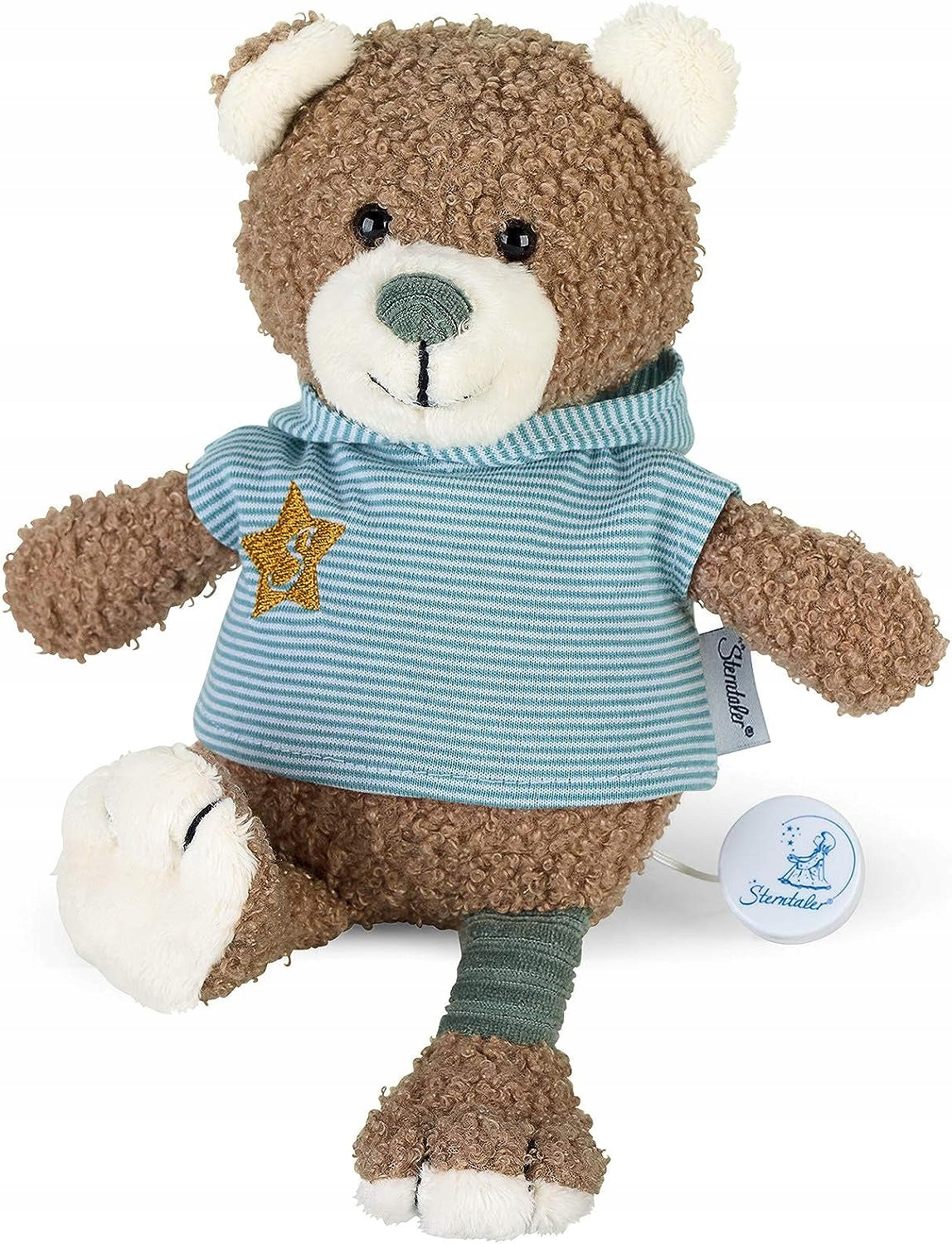 STERNTALER Osito Ben, peluche de apego con caja de música "La Le Lu" de 18 cm