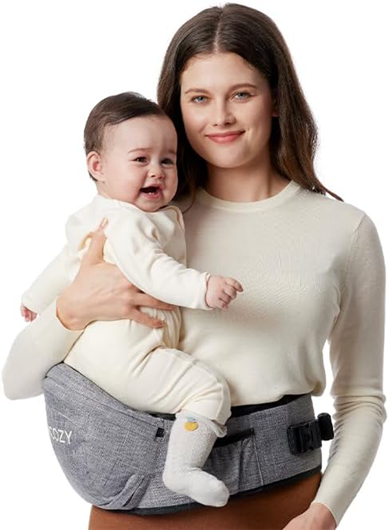 MOMCOZY portabebés de cadera hasta 20kg