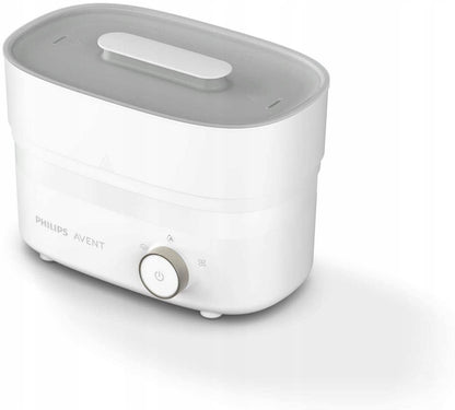 PHILIPS AVENT elektryczny sterylizator 293/00 biało-szary sterylizator i suszarka parowa do butelek