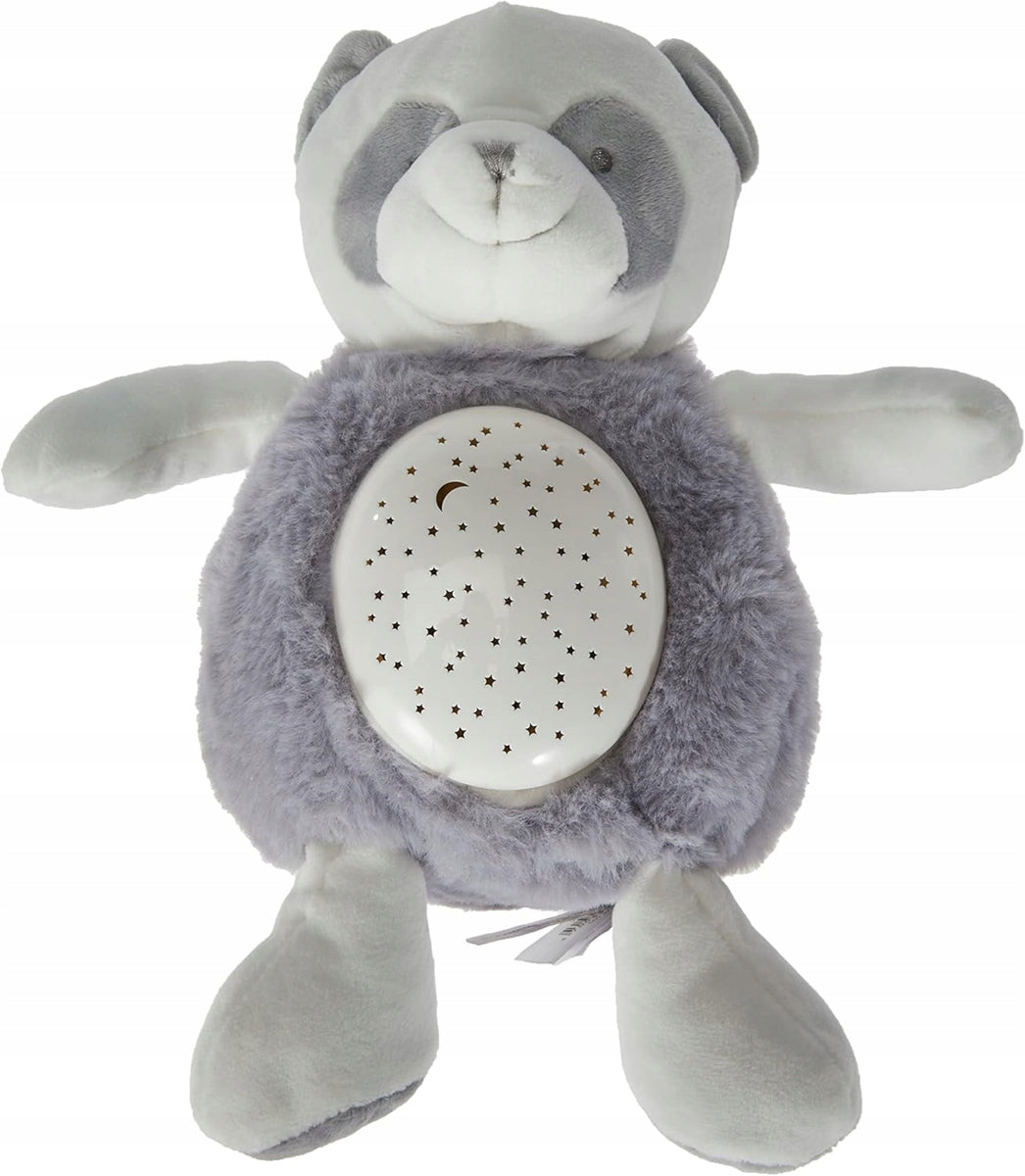 DOUDOU et COMPAGNIE peluche proyector con melodía PANDA 25 cm