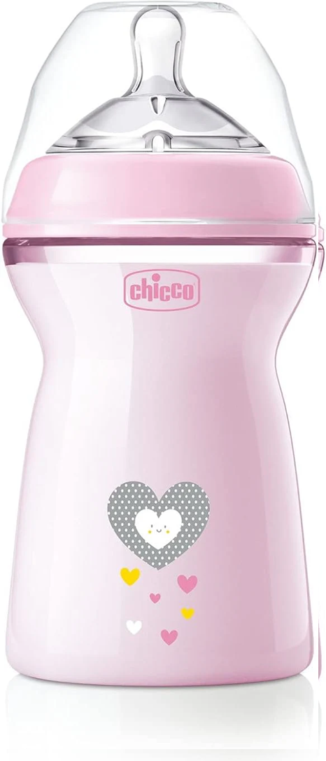 CHICCO NaturalFeeling biberón 330 ml 6 m+ flujo rápido