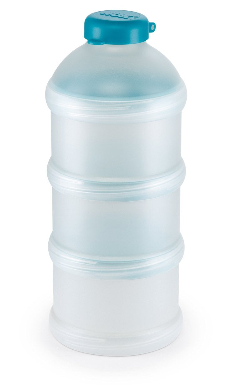 NUK pojemnik na mleko modyfikowane, pojemnik na mleko w proszku BPA free, do podróży i spaceru