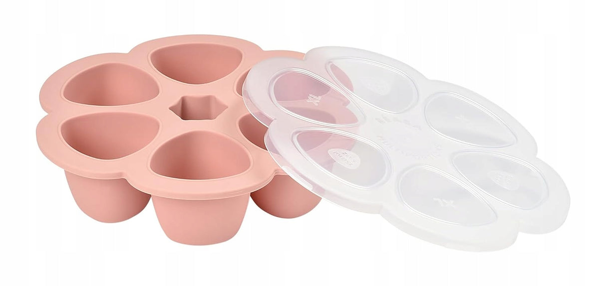 Molde de silicona para alimentos BEABA 6x 90ml