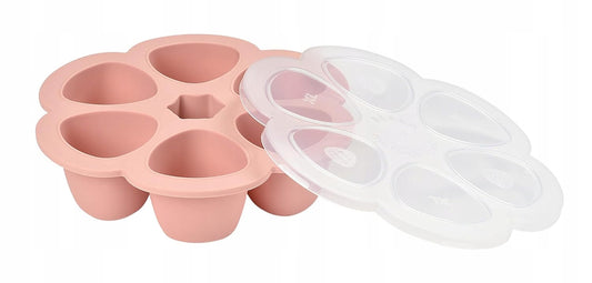 Molde de silicona para alimentos BEABA 6x 90ml