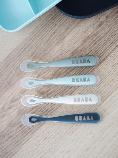BEABA set de 4 cucharas de silicona