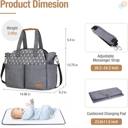 Bolsa para carrito con cambiador