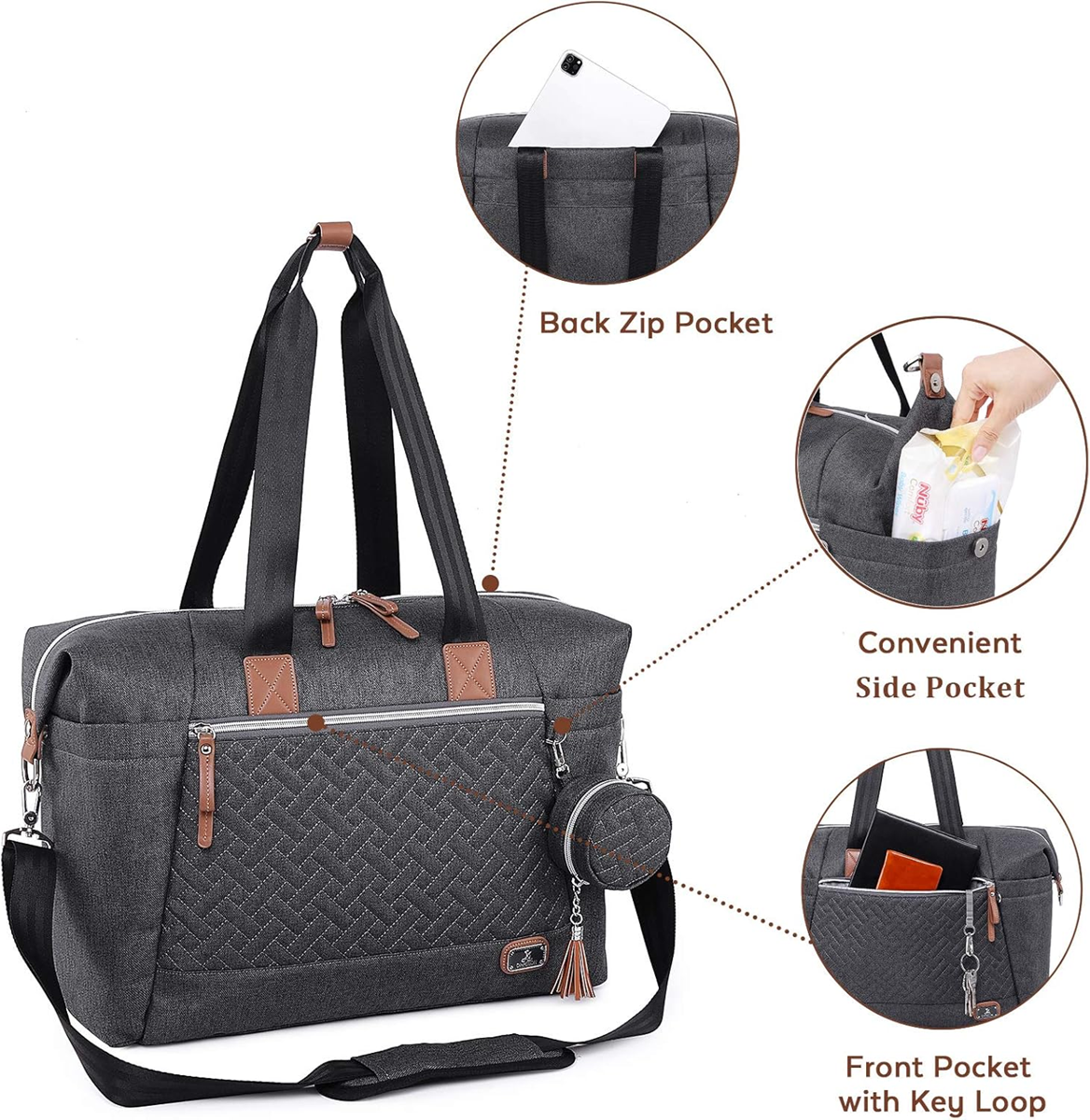 DIKASLON bolsa para portabebés con accesorios