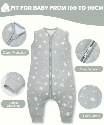 LICTIN saco de dormir de invierno 2,5 TOG 90 para bebés