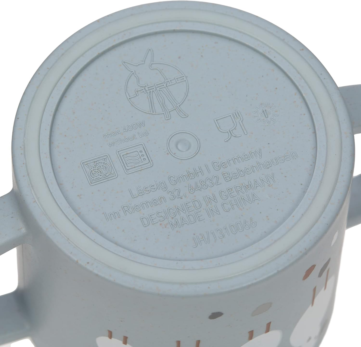 LASSIG Vaso Sippy Tiny Farmer Oveja vaso con boquilla 150 ml 6 m+