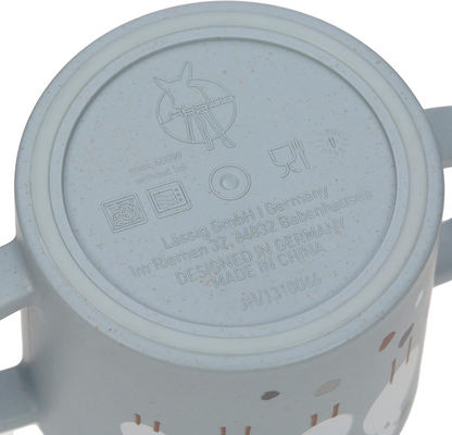 LASSIG Vaso Sippy Tiny Farmer Oveja vaso con boquilla 150 ml 6 m+