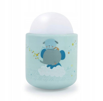 PABOBO Nomade bezprzewodowa lampka nocna 8x5 cm, zielona, LED dla spokojnego snu dziecka
