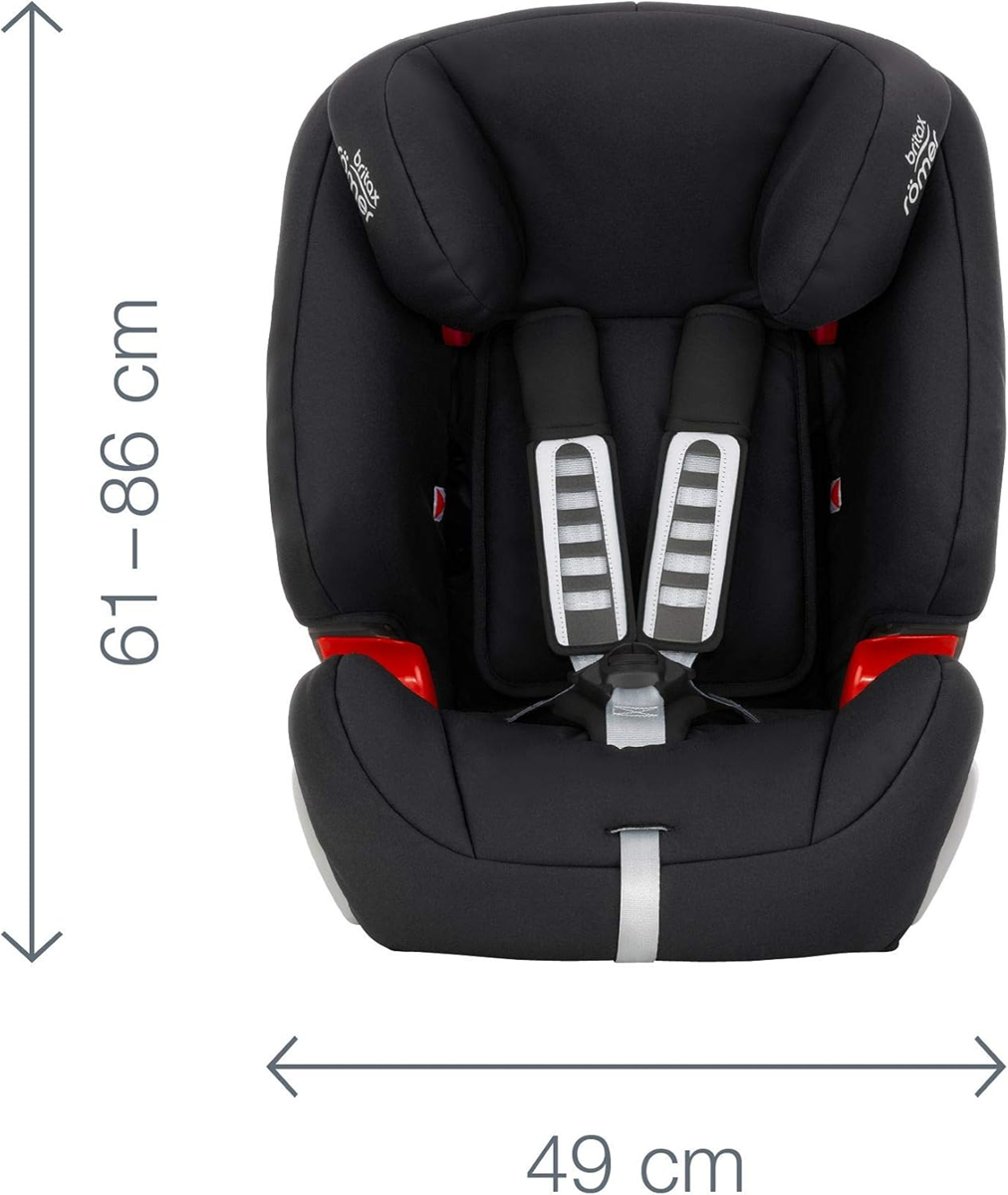 BRITAX ROMER EVOLVA 1-2-3 silla de coche 9-36 kg grupo 1/2/3