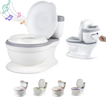 SUPERBE BEBE orinal con compartimento para pañal + SONIDO