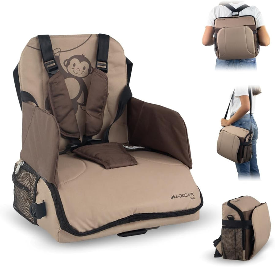 MOBICLINIC Monkey silla elevadora portátil para alimentación