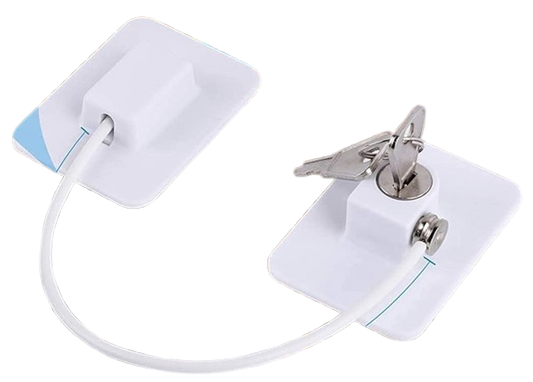 CHILD WINDOW SECURITY protector de acero para ventanas y armarios 1 unidad