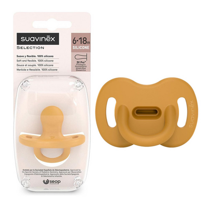 SUAVINEX chupete SELECTION SX PRO de silicona 6-18m
