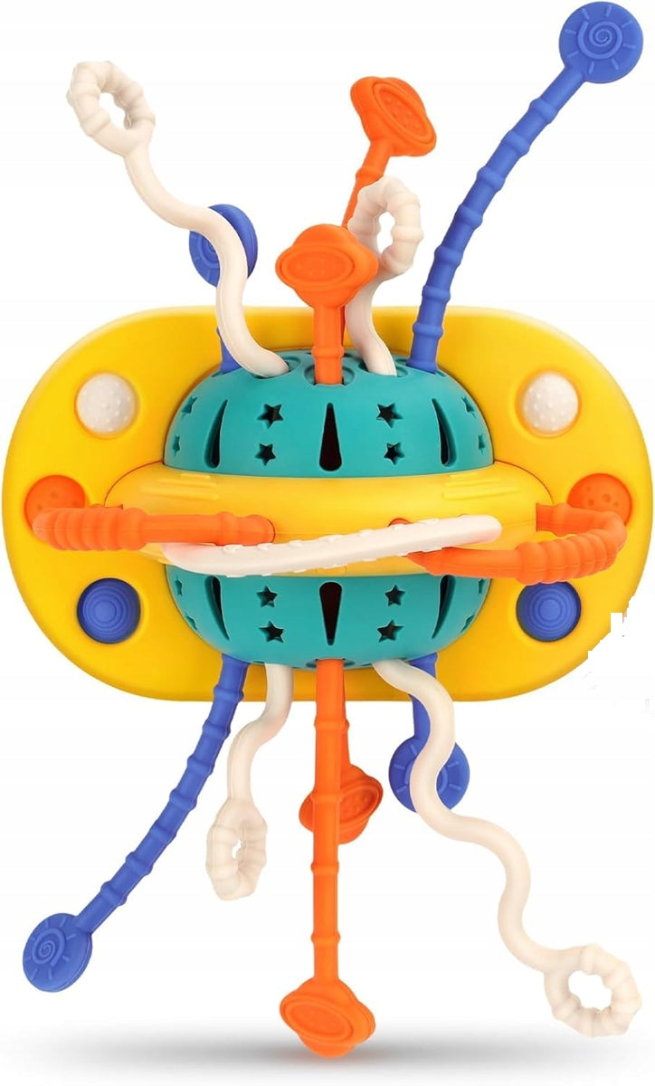 BAMBEBE juguete sensorial Montessori de silicona con ventosa para bebés