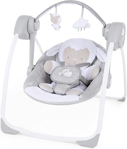 INGENUITY Comfort2GO hamaca SONIDOS VIBRACIONES Cuddle Lamb
