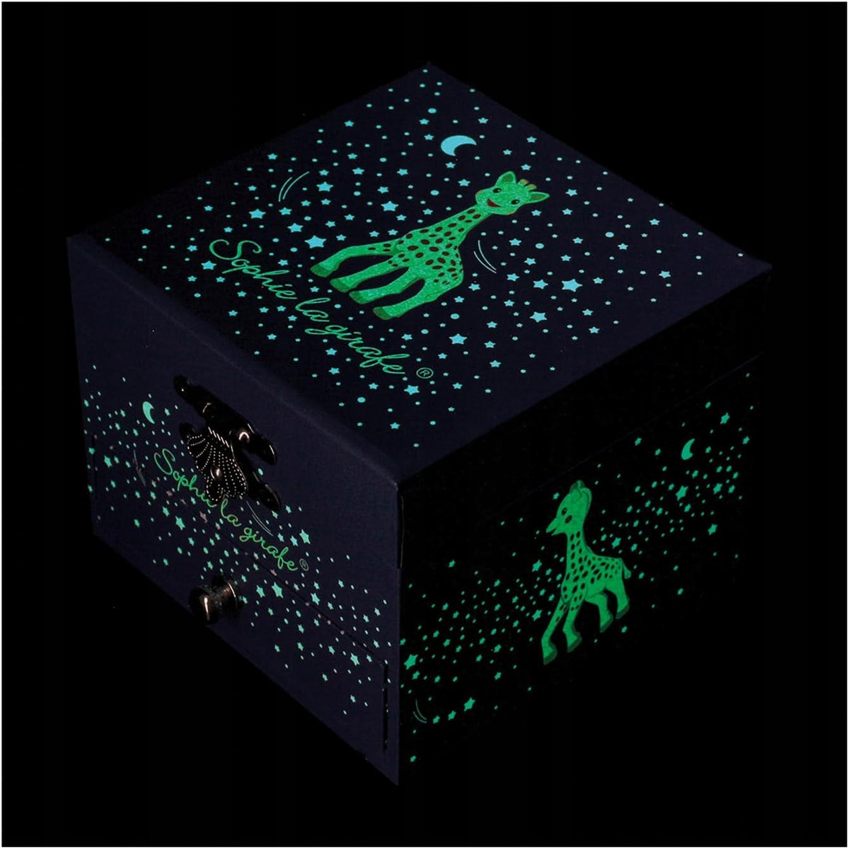 TROUSSELIER caja de música de cuerda que brilla en la oscuridad SOPHIE LA GIRAFE