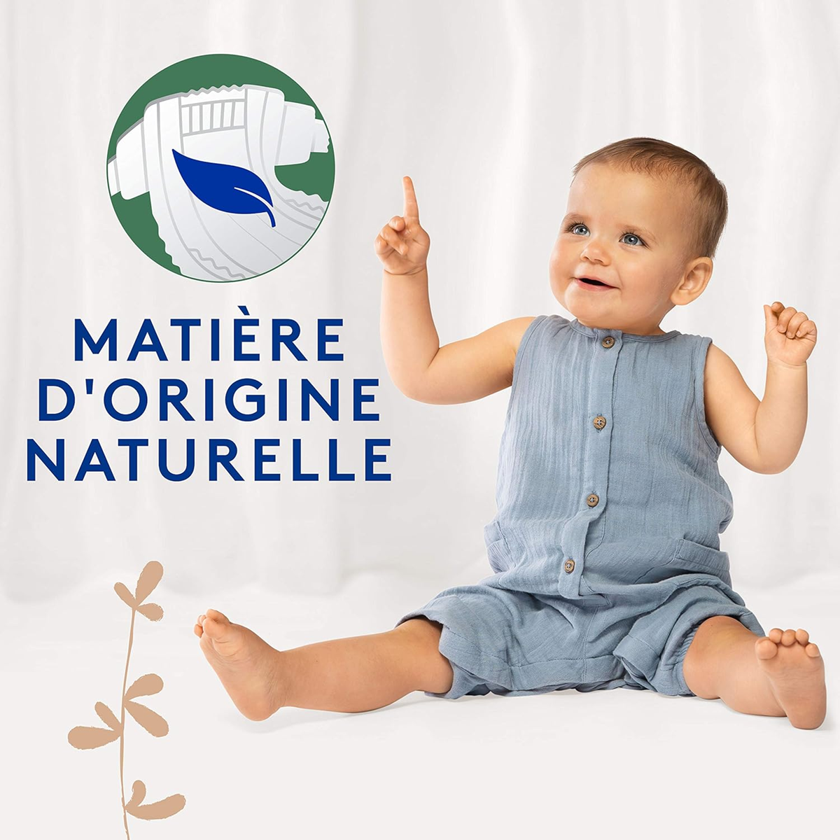 LOTUS BABY pañales desechables ecológicos talla 1 (2-5 kg) x20