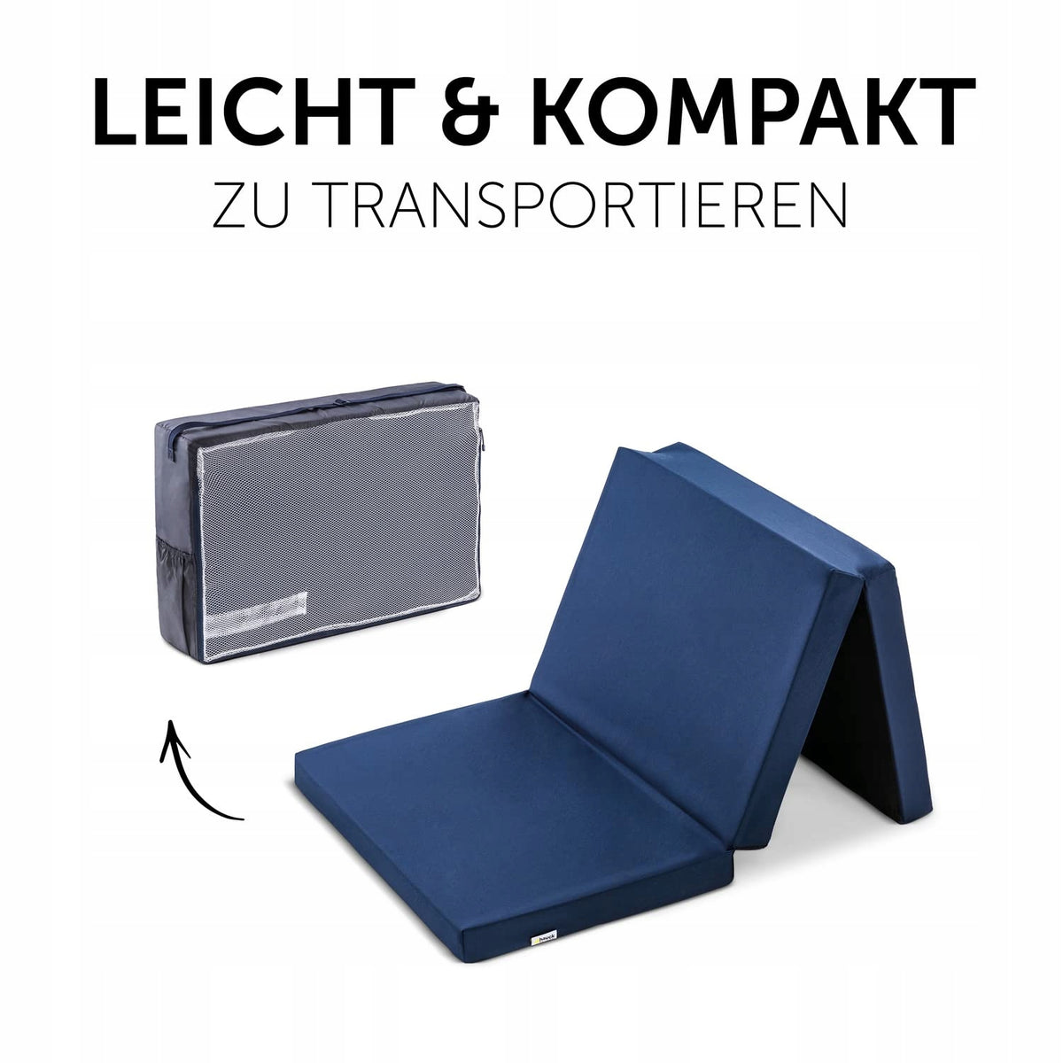HAUCK colchón para cuna de viaje grosor 5cm 120x60