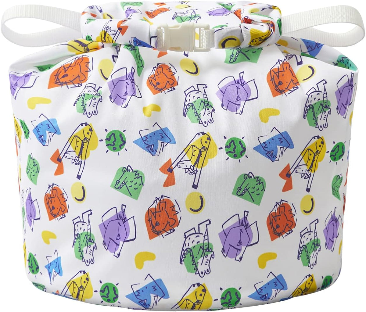 BAMBINO MIO duża torba na mokre pieluchy Wetbag, kolorowa, pojemna torba na wielorazowe pieluchy do 20 sztuk