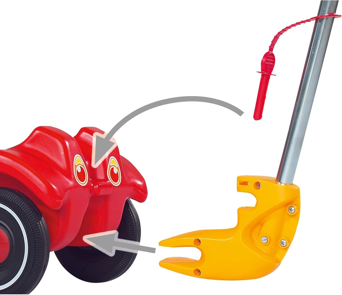 BIG regulowany metalowy uchwyt do pchania samochodu Bobby Car