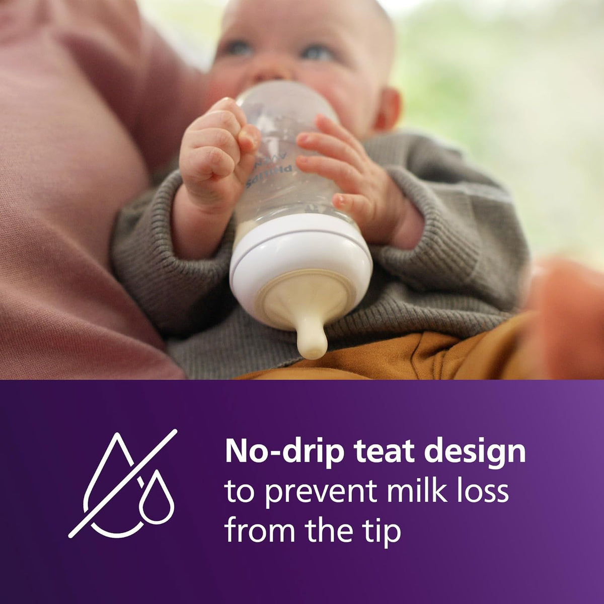 Philips Avent Natural Response tetina para biberón (3) 1m+ x2