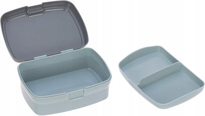 LASSIG zestaw śniadaniowy BIDON śniadaniówka z lunchboxem i wyjmowanym pojemnikiem na przekąski