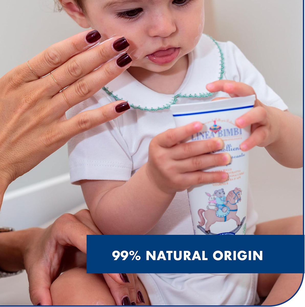 HELÁN Linea Bimbi crema hidratante y protectora para cuerpo y cara del bebé 100 ml