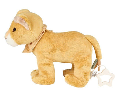 STERNTALER León Leo, peluche de apego con caja de música "Piaskowy Dziadku" de 24 cm