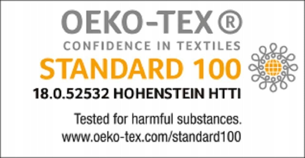 LASSIG bambusowe OTULACZE 120x120 z certyfikatem OEKO-TEX Standard 100, bezpieczne dla skóry dziecka