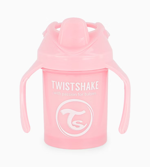 TWISTSHAKE Mini vaso antiderrames con boquilla y batidor 230 ml 4 m+