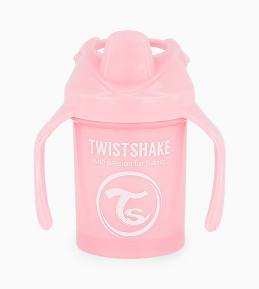 TWISTSHAKE Mini vaso antiderrames con boquilla y batidor 230 ml 4 m+