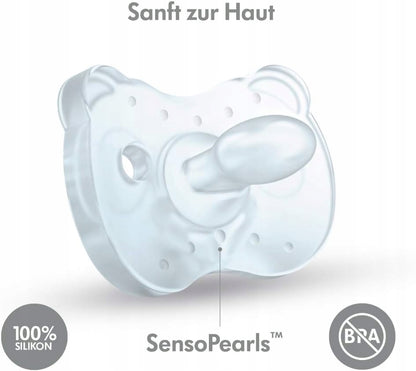 MEDELA chupete de silicona 0-6 meses x 2 unidades