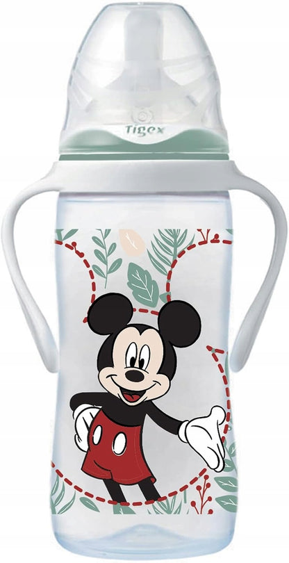TIGEX Botella Mickey Mouse con 3 velocidades de flujo 6 m+ 300 ml