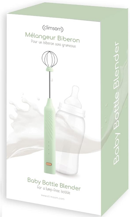 CLIMSON batidor para biberón con leche en polvo 29,5 cm