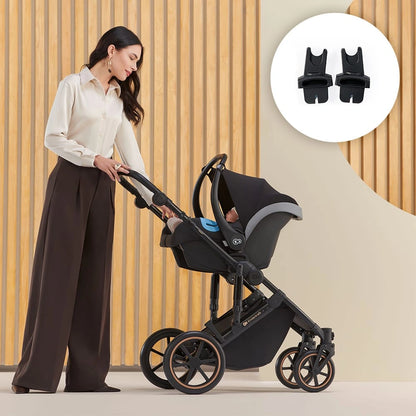 KINDERKRAFT PRIME2 PRO 3-in-1 multifunction stroller up to 22kg + MINK PRO car seat