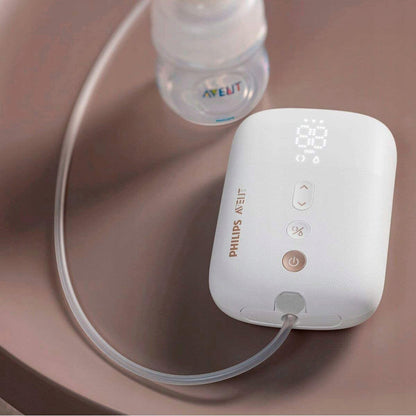 PHILIPS AVENT SCF396/11 LAKTATOR elektryczny, pojedynczy różowy z technologią Natural Motion
